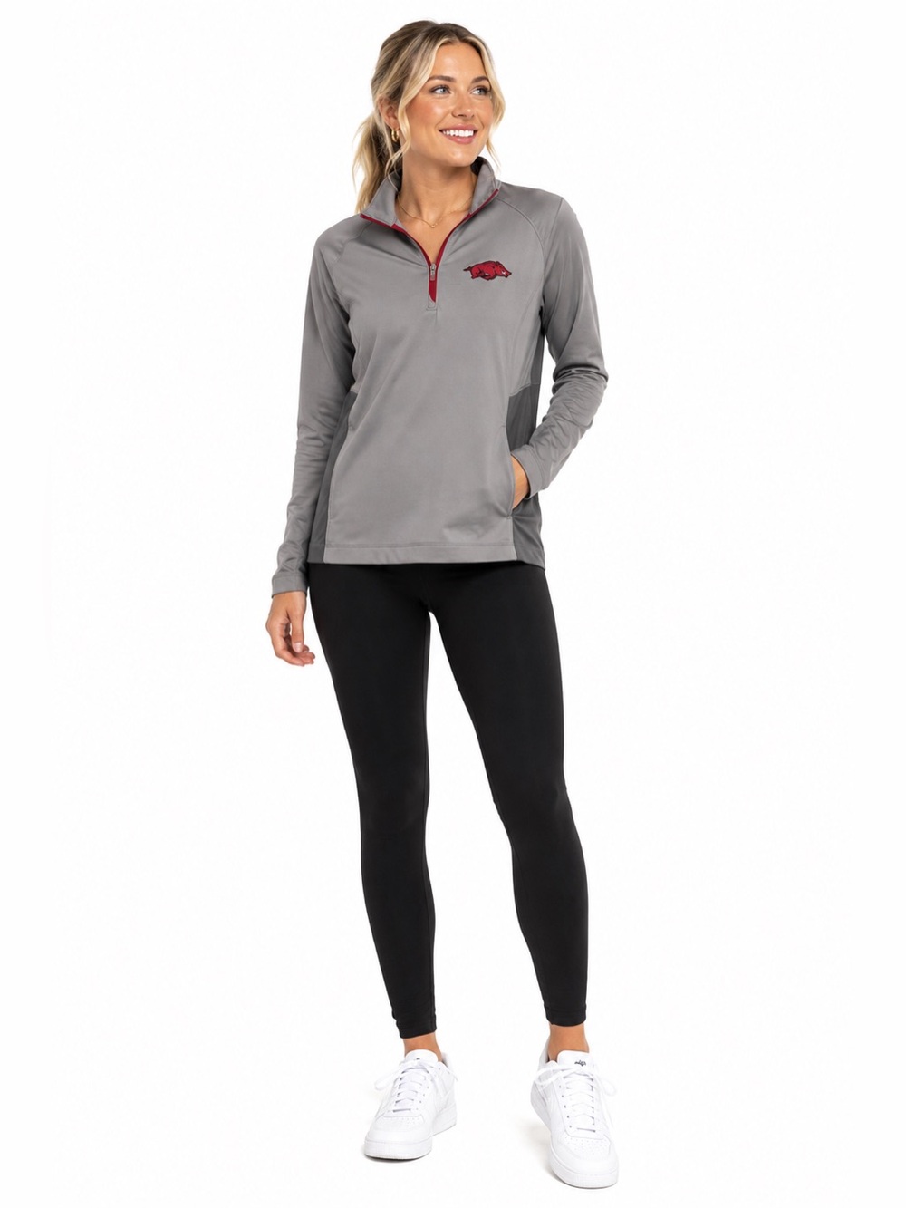 Razorback Quarter-Zip Pullover